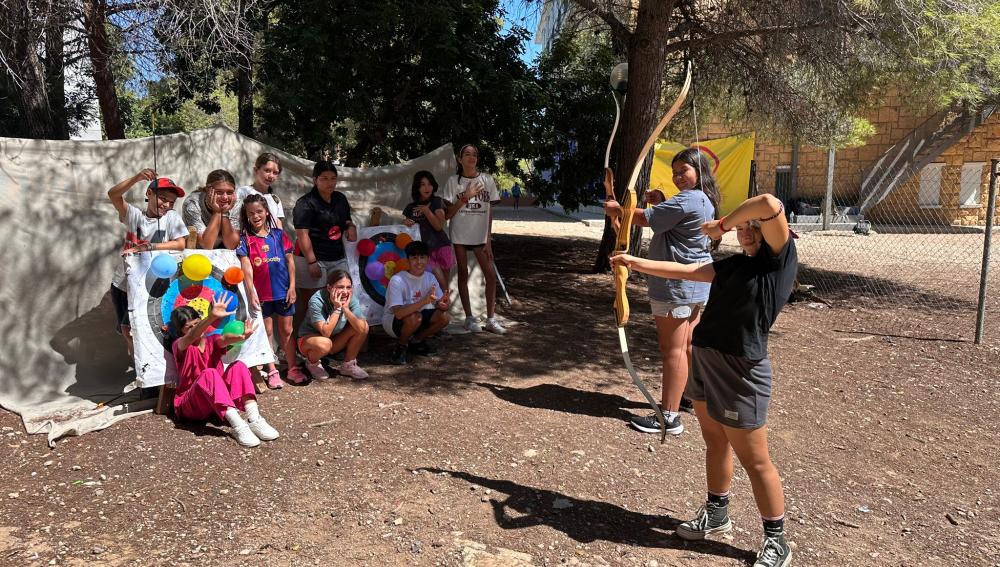 Egípcis a tir amb arc