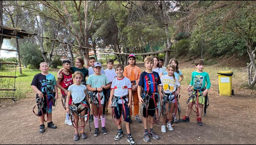Prehistòrics al parc de cordes